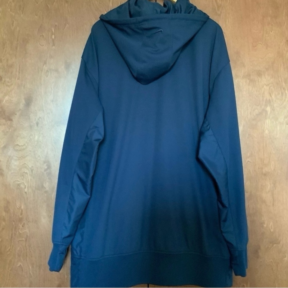 Vintage Nike LBJ23 LeBron James Full Zip Hoodie Jacket Blue Mens XL 2000s - Picture 7 of 14
